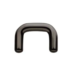 Black PVD Titanium Septum Staple Retainer