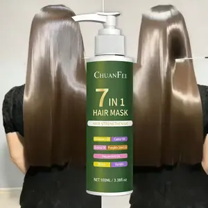 7-In-1 Hair Repair Mask, Deep Conditioning Split End Protection, Softening Dry Hair, Rich in Rosemary Oil & Biotin, Enhances Hair Texture