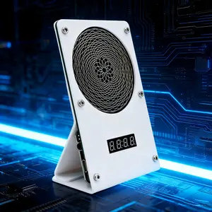 Smdtd16 5v Low Power Resonant Wave Generator with Acrylic Casing, Silent Operation for Home Bedroom and Office, 7.83hz Schumann Frequency, 0.01hz to 9999hz Adjustable