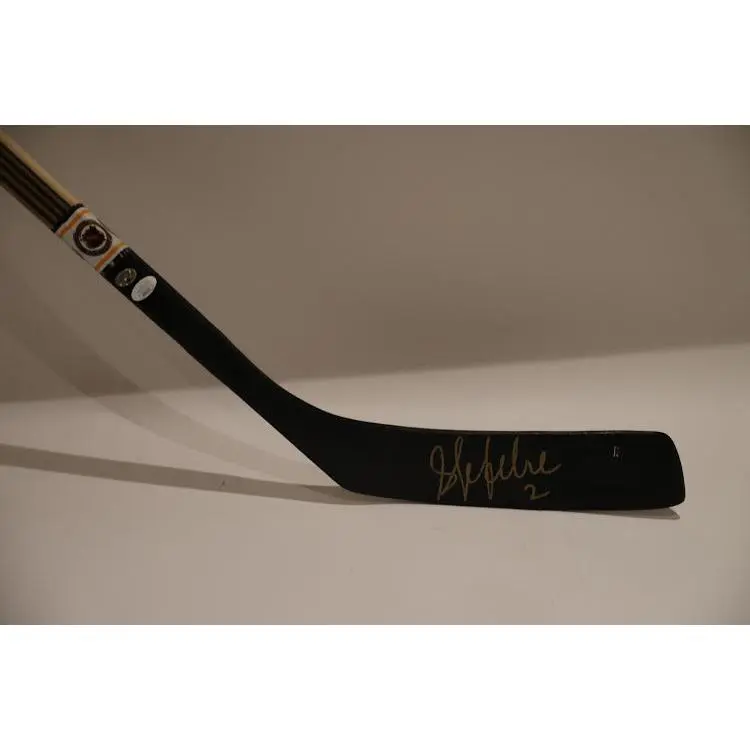 Stephane Yelle Sherwood Signed Hockey Stick (JSA COA)