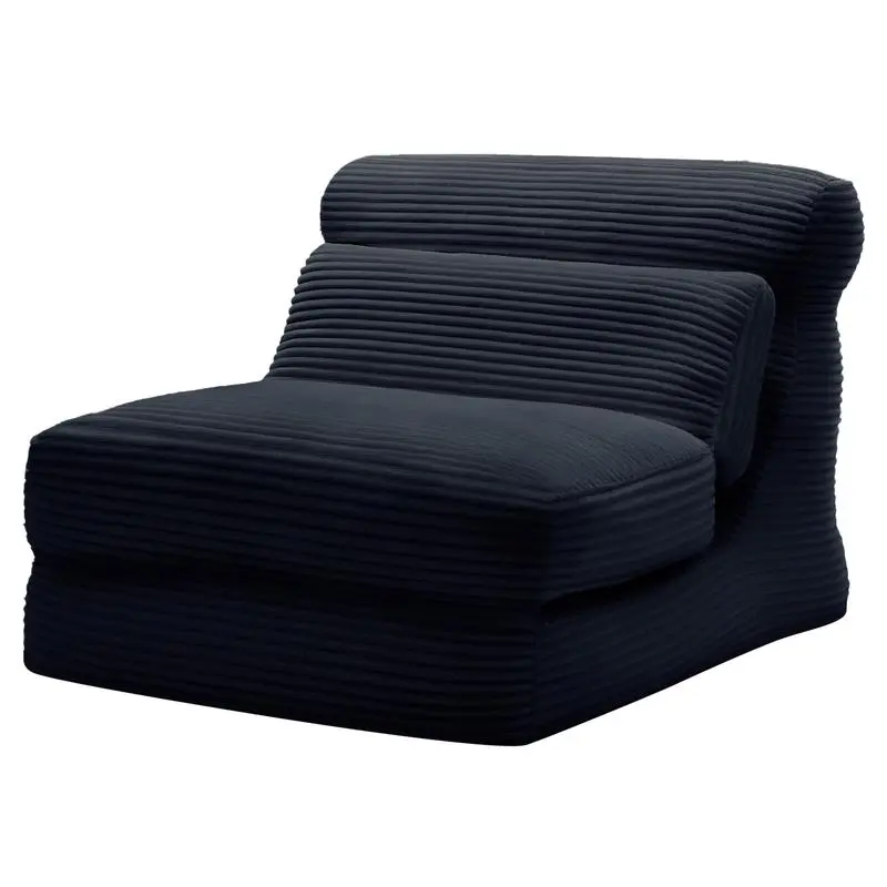 Folding Sofa Bed, 3 in 1 Convertible Sofa with Back Support, Portable Folding Chair Bed, Living Room Bedroom Comfortable Floor Sofa Lounge, Single Bed, Taupe