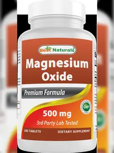 Best Naturals Magnesium oxide 500 mg 180 tablets