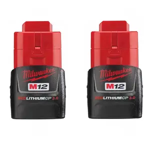 Milwaukee 48-11-2430 M12 REDLITHIUM 3.0 Compact Battery 2 Pack