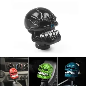 Universal Skull Gear Shift Knob Sport Lever For Manual Transmission Car shifter Mod Parts