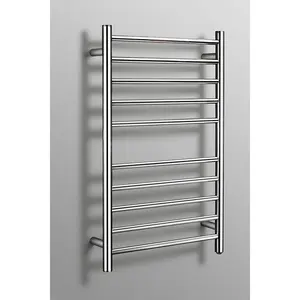 212 MAIN PURSONIC TW350 Wall Mount Towel Warmer Rack - 10 Bars Stainless Steel Towel Dryer with Quick Heat Function