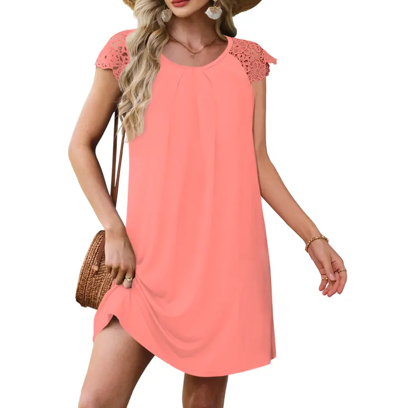 sachin and babi light blue dress White Designer Lace Casual Midi Dress For Women main image 1