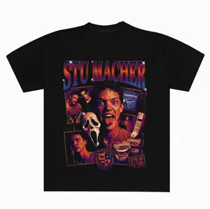Stu Macher Graphic Tee, Horror Movie T-Shirt, 90s Horror Sweatshirt, Unisex Film Merch Menswear Top