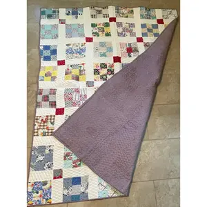 Vintage Nine Patch Quilt