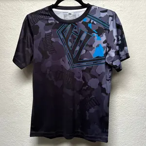 YOUTH BLUE GLO CAMO JERSEY