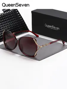 Queenseven Unisex Polarized Sunglasses, Polarized Lenses, Stylish UV Protection for Outdoor Activities, Casual Fashion for All Seasons