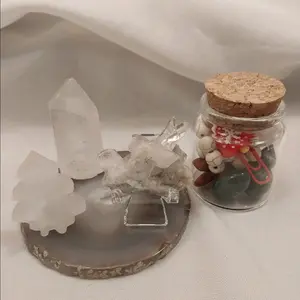 Clear Quartz Crystal Mini Set with BONUS