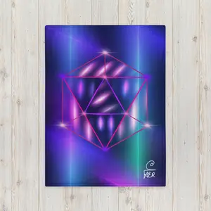 The Hexagon | Cube Blanket