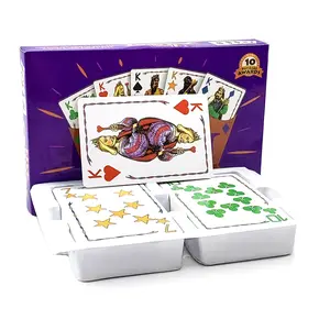 Interactive Poker Card Game Box, Family Fun Essential, Enhance the joy between family and friends, Easter, Christmas, Thanksgiving, New Year's festival party, gatherings, social events, and table card games