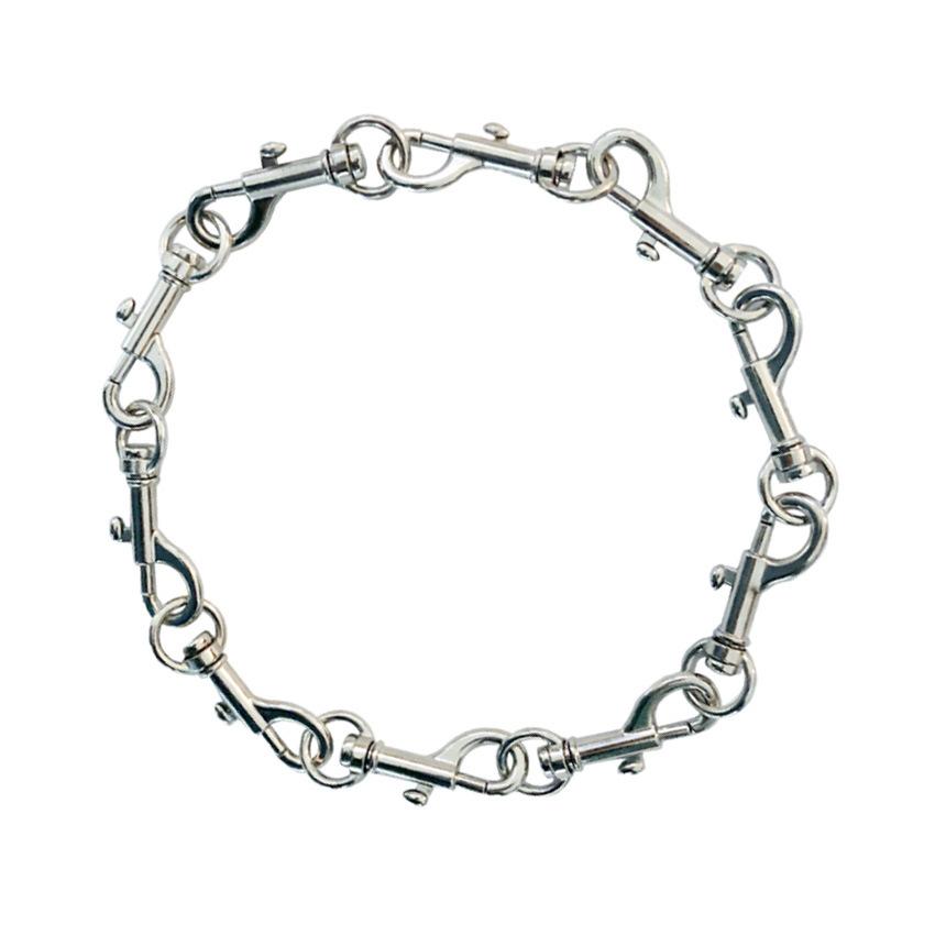 All Stainless Steel Clasp Titanium Steel Necklace