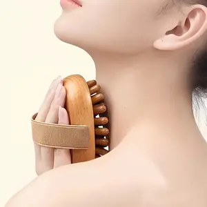 Full Body Soft Massage Brush Tool, Plastic Scraping Massager for Abdomen & Legs, Home Use Health Care Accessory, Single Pack