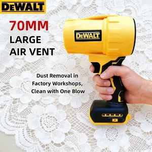 Dewalt 30000RPM Turbo Air Blower, 20V Cordless Rechargeable Violent Fan, Portable Handheld Dust Blowing and Drying Tool