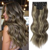 F9/80# Mocha Brown mix Blonde（20inch）