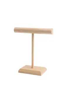 1pc Solid Wood Bracelet Stand, Ideal for Window Display, Practical Hanging Rack for Jewelry, Perfect for Bracelets, Necklaces, Chains