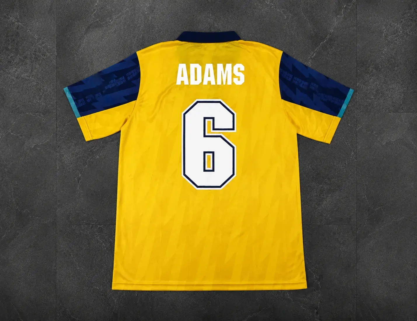 RETRO 1994-95 ADAMS 6 AWAY YELLOW JERSEY