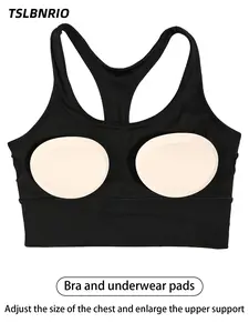 2-piece set of women's invisible Seamless padded magic Underwear bra inserts, swimsuit chest stickers, petal-style bikini pads, thickened chest pads, breast-enhancing pads, suitable for daily life, parties, and anniversaries