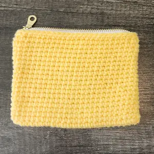 Crochet Zipper Pouch