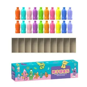 Children's Fun Beverages Color Match Toys Early Childhood Guessing Memory Training Interactive Board Game Puzzle Christmas Gift