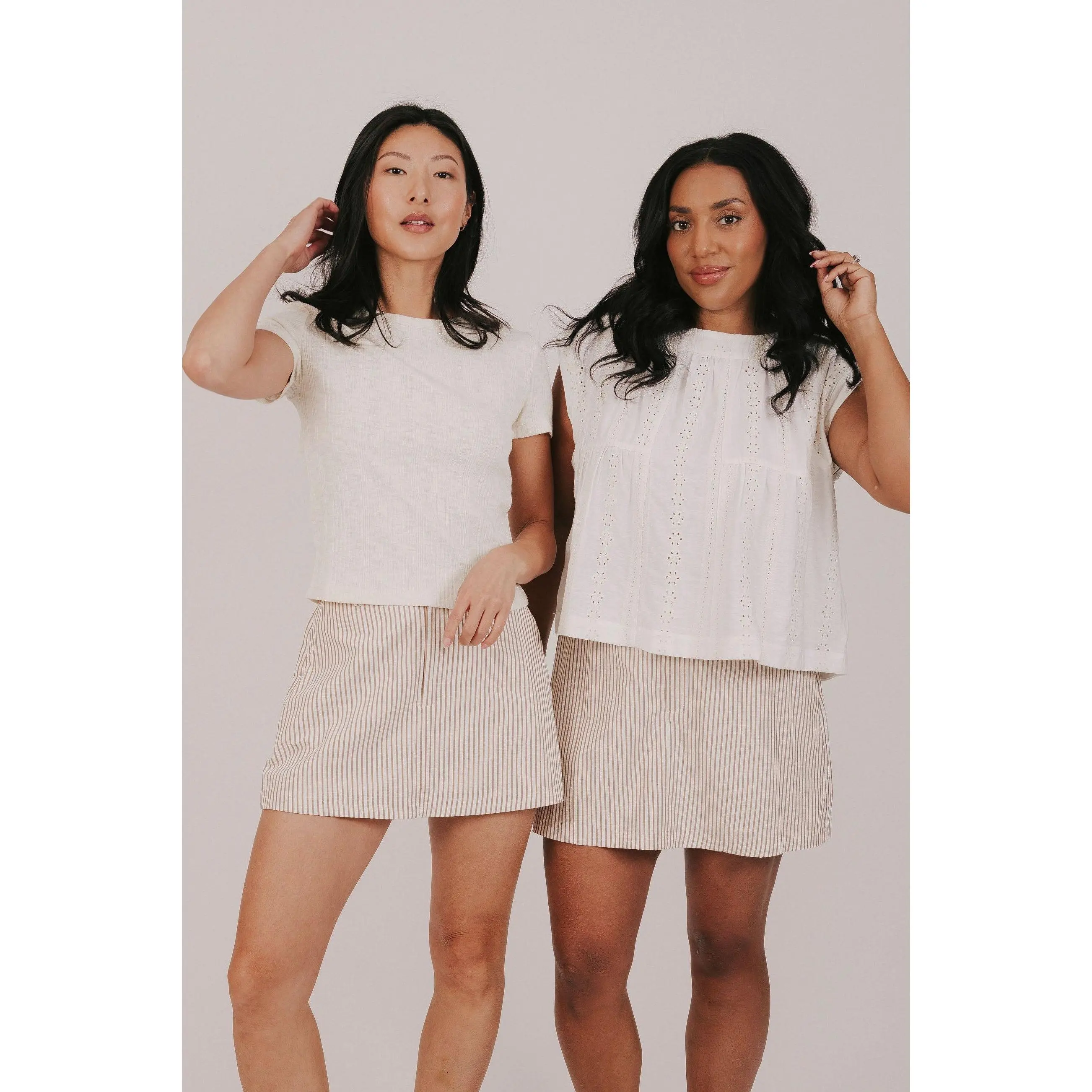 Women's Inclusive Sizing Reimagined Sports Skort, Matching Dress-Tee Set with Belt and Zipper Closure