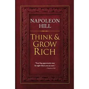 USED Book - Think and Grow Rich by Napoleon Hill (Hardcover) - english