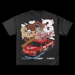 [Sale Up To 40%] TASMANIAN DEVIL DALE EARNHARDT NASCAR TEE SHIRT, GIFT FOR FAN, UNISEX SHIRT CREWNECK MADE IN USA