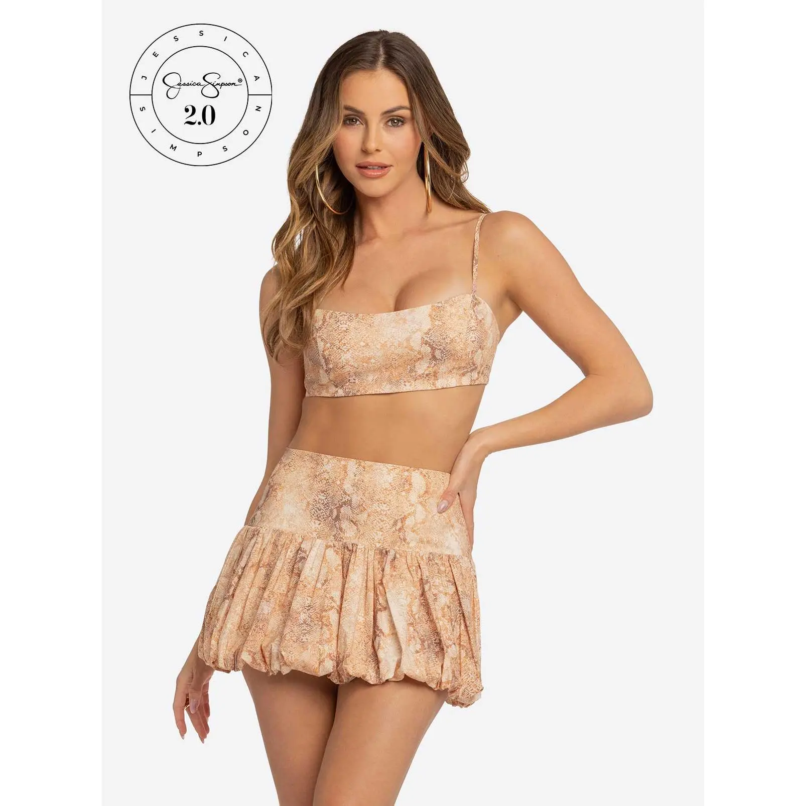 Jessica Simpson 2.0 Etta Bustier in Snake