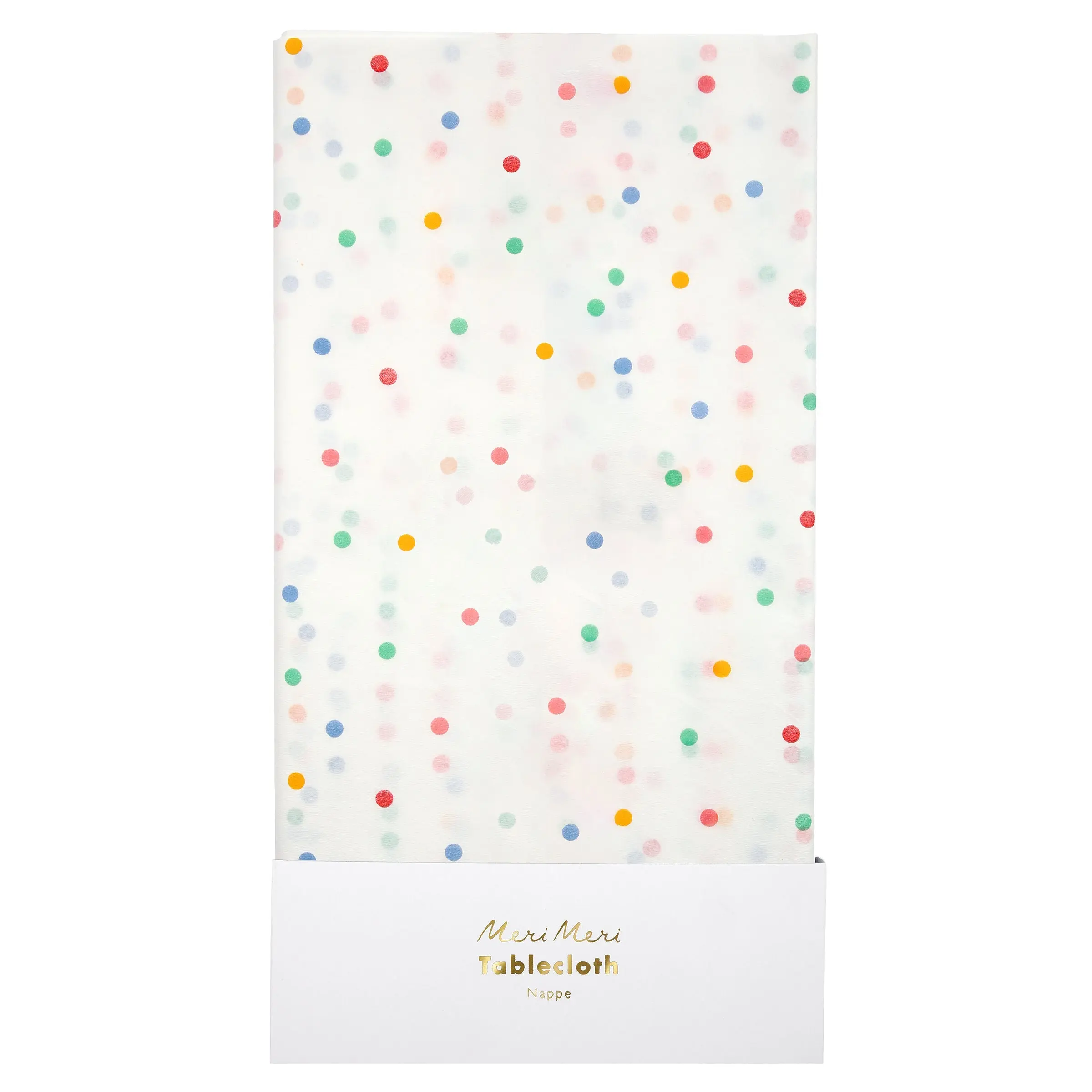 "Spot On" 🟡 Spotty Paper Tablecloth by CGO