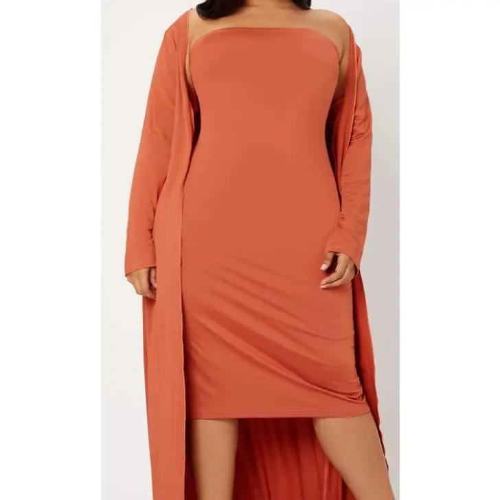 burnt orange sweater dress outfit - TikTok Shop