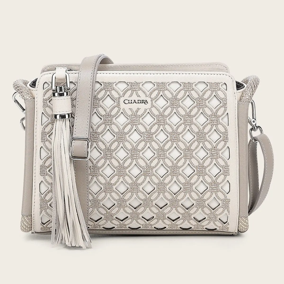 Bolso Cuadra White Elegance