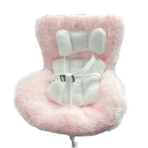 Cute Car Seat, Soft & Comfortable Car Seat, Car Interior Decoration Accessories for Women & Girls, Car Accessories for Car Seat
