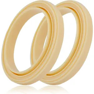 54mm  Steam Ring, 2 count  Gasket Accessories For Espresso Machine 878/870/860/840/810/500/450/ Sage 500/870/875/880/810/878 No BPA Grouphead Gasket Replacement Part