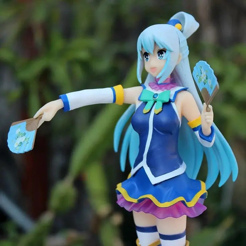 Japanese Anime Kono Subarashii Sekai ni Shukufuku o! Aqua Action Figure - 0-2, 20cm PVC Collectibles, Anime & Manga Hobby Toy, Desktop Decoration, Extra Discount for DIY Specialty Supplies Enthusiasts, Zero Two