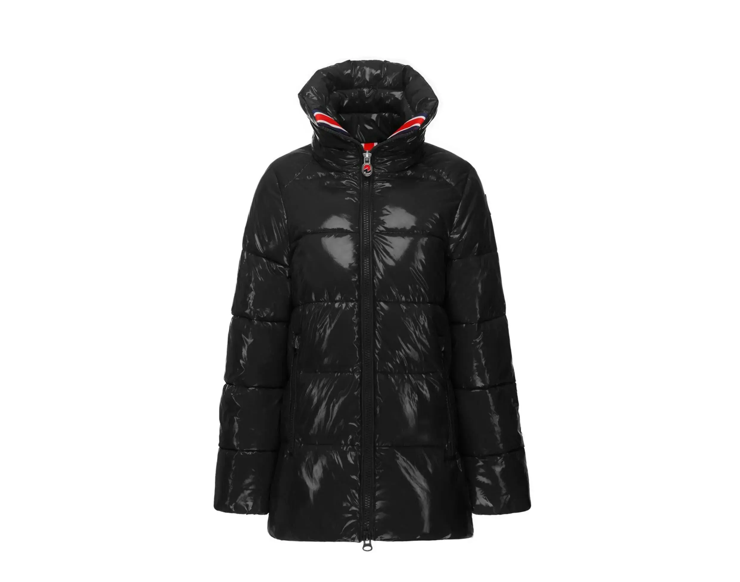 Invicta Leah Contemporary Stylish Coat Puffer Jacket in Black | Women's
