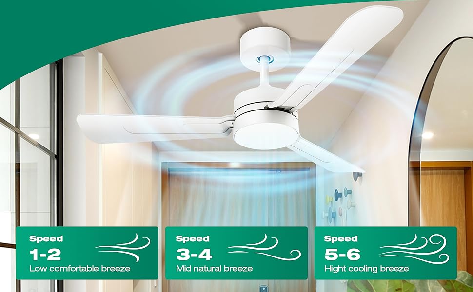 Dimmable Small Ceiling Fan with Light and Remote Control | Easy Install Black Ceiling Fan Light for Bedroom Kitchen Garage Dimmable Small Ceiling Fan with Light and Remote Control | Easy Install Black Ceiling Fan Light for Bedroom Kitchen Garage