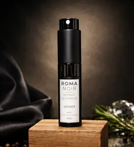 Roma Noir 8mL Travel Perfume Atomizer — Extrait de Parfum 40% Concentration Long Lasting