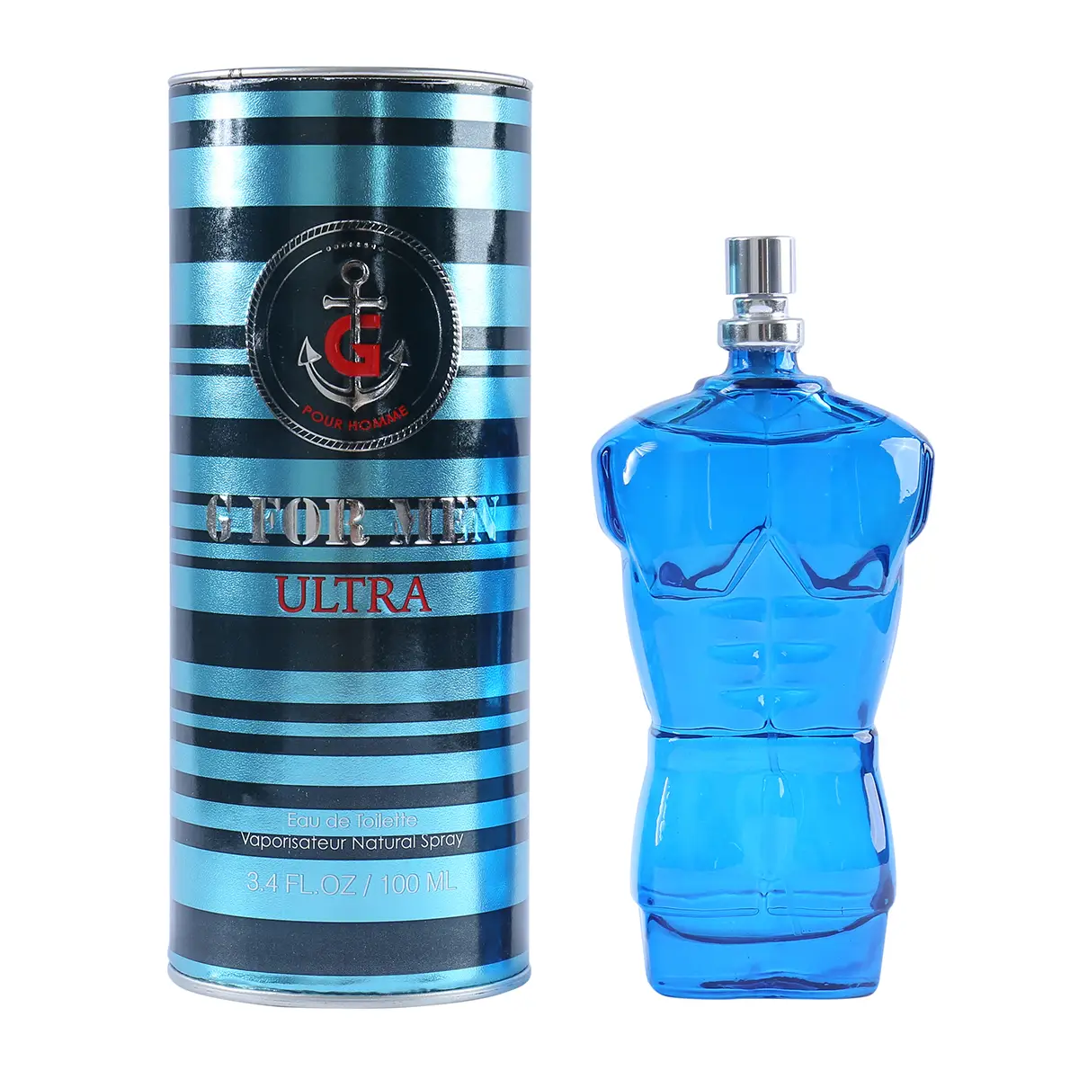 G For Men Ultra Eau De Toilette 100ml/3.4fl.oz. Natural Spray Cologne for Men - Intense and Masculine Scent