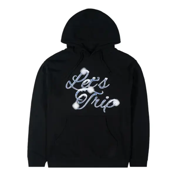 Snowy Chrome Hoodie- Let's trip Hoodie