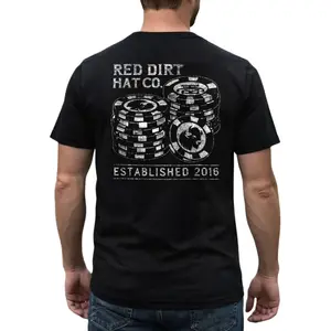 Red Dirt Men's Black High Roller T-Shirt