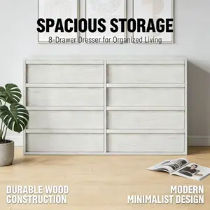 LH-Steel Frame and Wooden Tabletop Modern Fabric Storage Organizer Unit 58.7 Inch Wide 9 Drawer Dresser for Bedroom Wood Horizontal Chest of Drawers Large Storage Cabinet for Living Room Hallway Entryway Wood Finish Geometric Console Table dining coffee