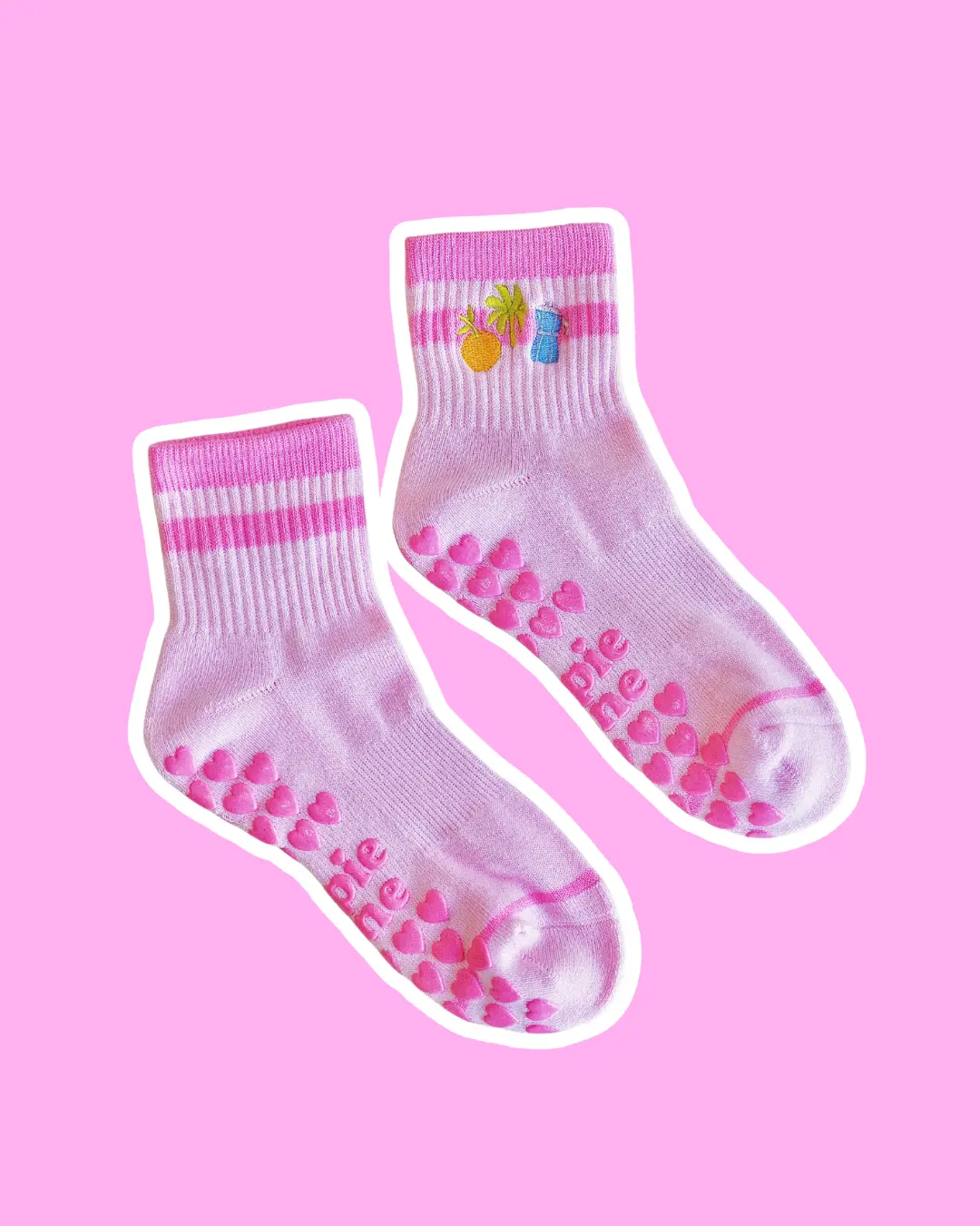 Love From FL Pilates Socks Love From FL Pilates Socks