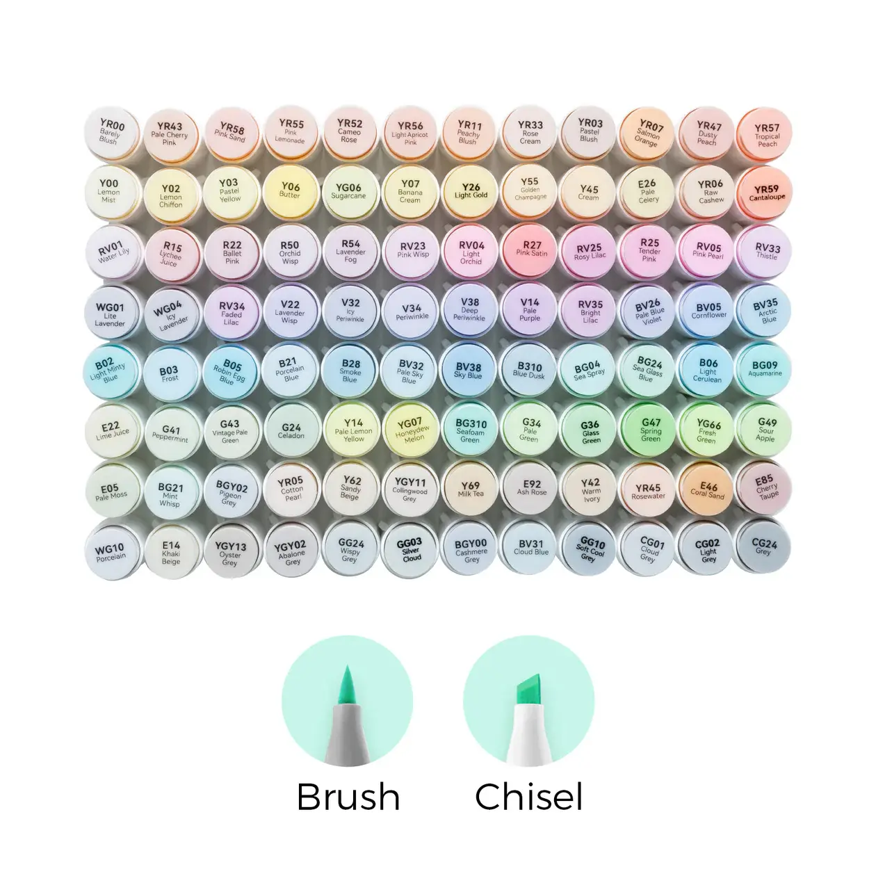 96-pastel-tone（Including Sweetness and Blossoming）