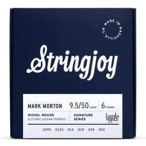 Stringjoy 9.5-50 Mark Morton Artist Series Signatures - Nickel Wound Electric Guitar Strings
