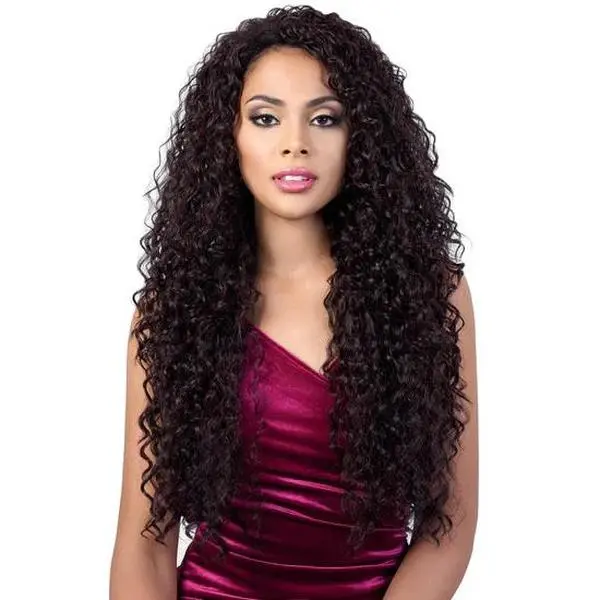 QE.CHLOE Half Wig by Motown Tress