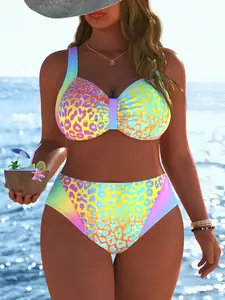 New Arrival Women's swimwear, Bikini Swimsuit, Plus swimwear summer beach vacation travel Sexy two piece set woman bikinis set Best Selling