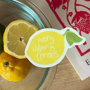 Every villain is lemons sticker SpongeBob