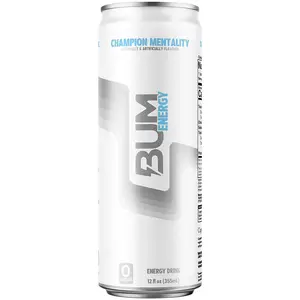 BUM Energy Drink - Champion Mentality (12 Drinks, 12 Fl. Oz. Each)